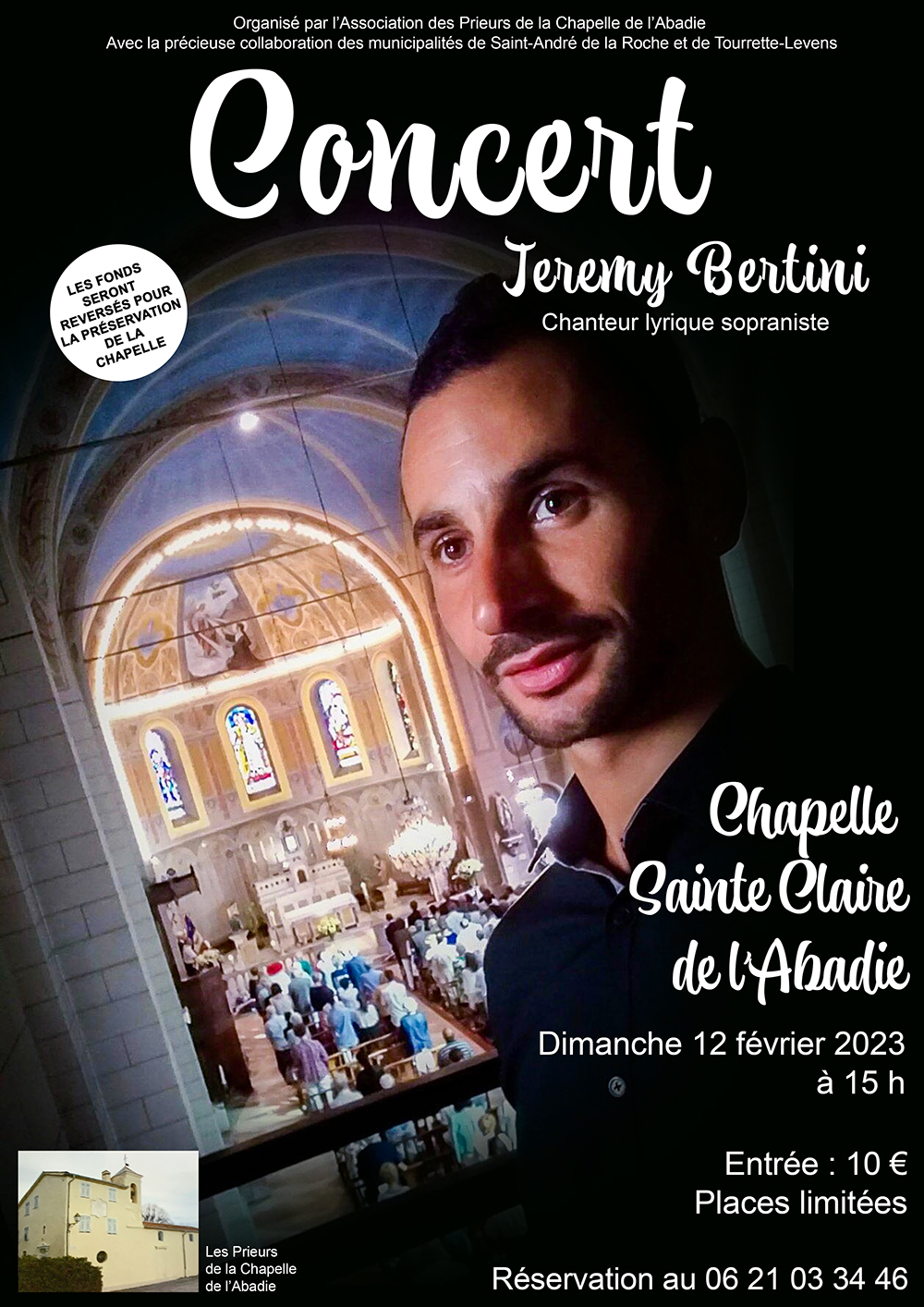Concert - Jeremy Bertini (Chanteur lyrique sopraniste)
